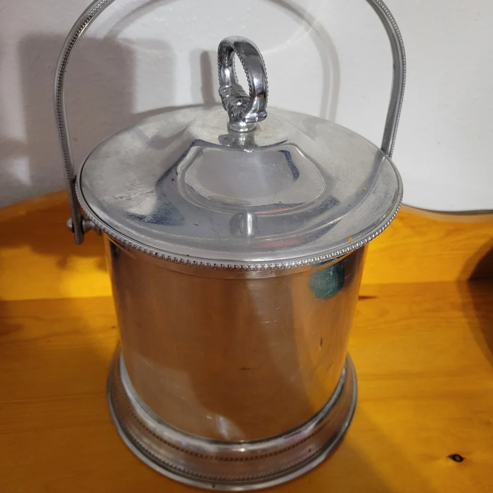 Vintage Silver Ice Bucket